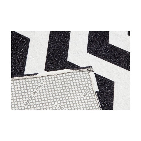 Melnbalts paklājs Floorita Optical, 60 x 150 cm-image-3