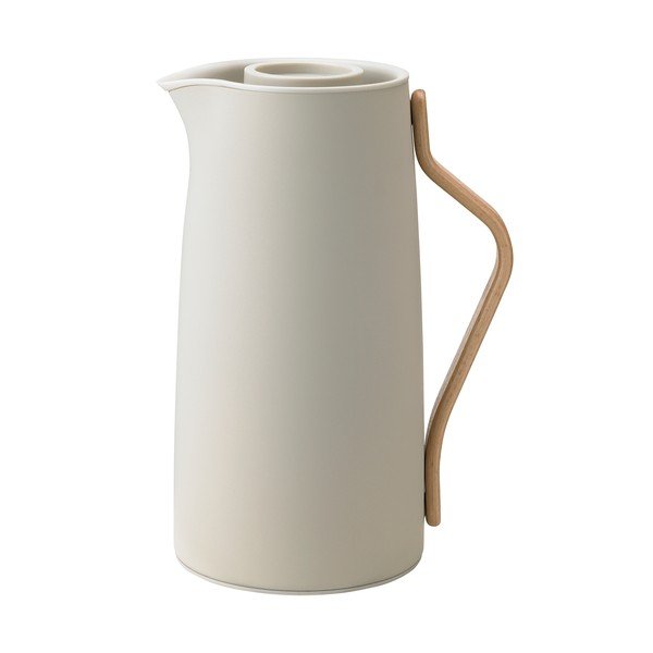 Bēšs nerūsējošā tērauda termosa kanna 1,2 l Emma – Stelton