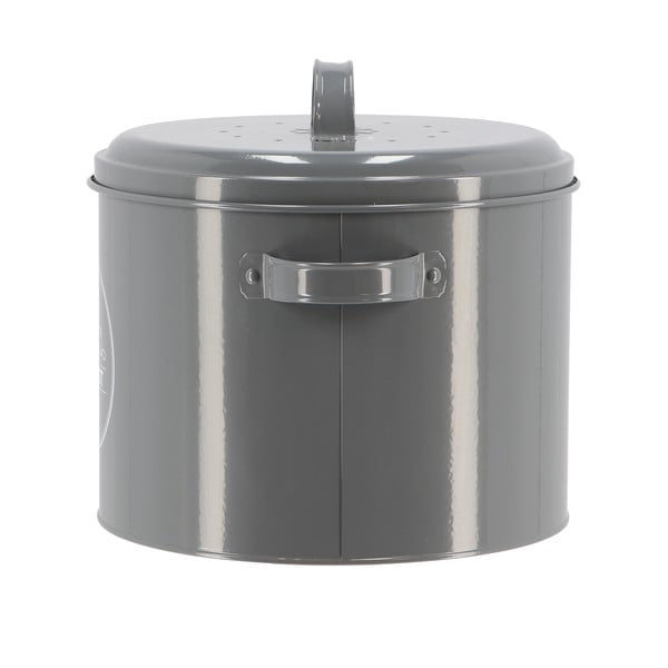 Pelēks kompostējamo atkritumu konteiners 6,3 l Secret Du Potager – Esschert Design-image-3