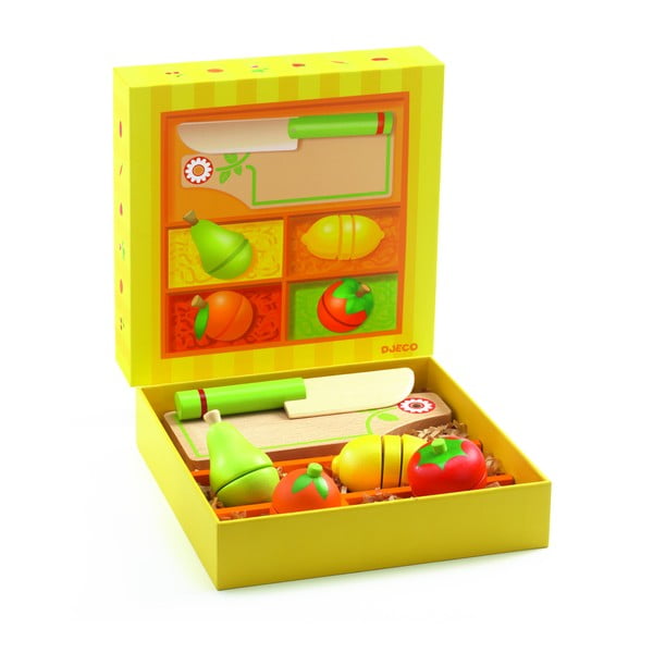 Augļu griešanas komplekts bērniem Djeco Fruit-image-2