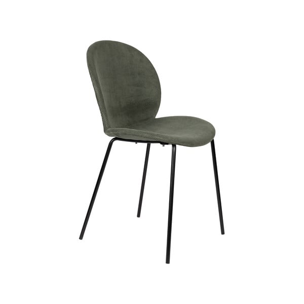 Haki zaļi ēdamistabas krēsli (2 gab.) Bonnet – Zuiver