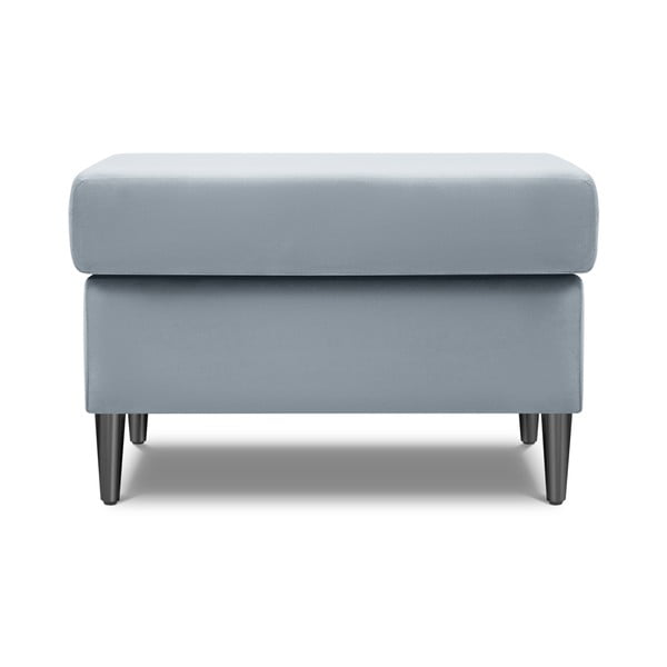 Gaiši zils samta kāju soliņš Kyoto – Cosmopolitan Design