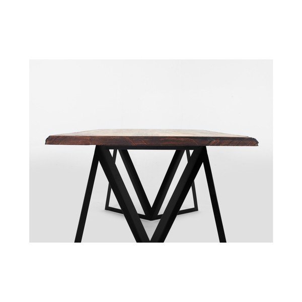 Ēdamgalds ar priedes koka virsmu Custom Form Sherwood Dark, 240 x 100 cm-image-3