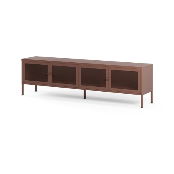 Bordo metāla TV galdiņš 160x50x35 cm Fayna – Marckeric-image-3
