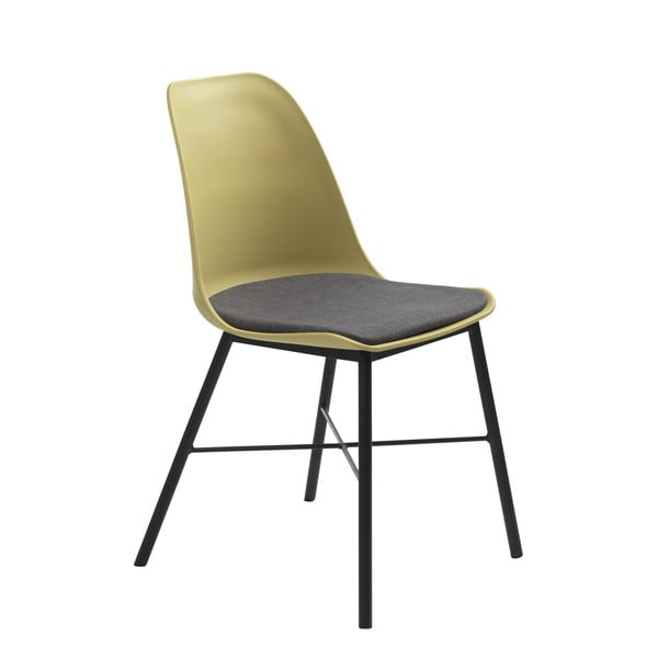 Dzeltens pusdienu krēsls Unique Furniture Whistler