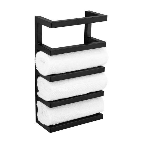 Sienas tērauda dvieļu turētājs Fondiro – Wenko-image-1