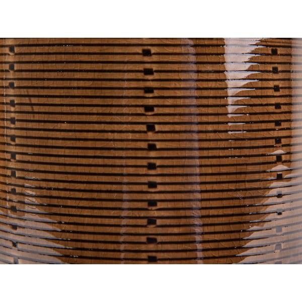 Brūna keramikas vāze PT LIVING Pudele, augstums 14 cm-image-3