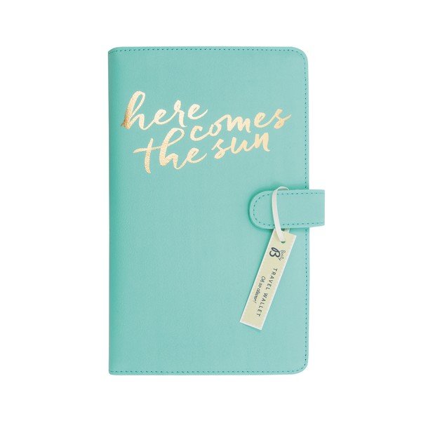 Gaiši zaļš ceļojumu maks Busy B New Fashion