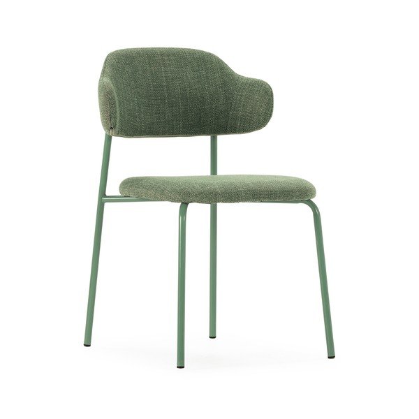 Zaļi pusdienu krēsli (4 gab.) Adriel – Marckeric