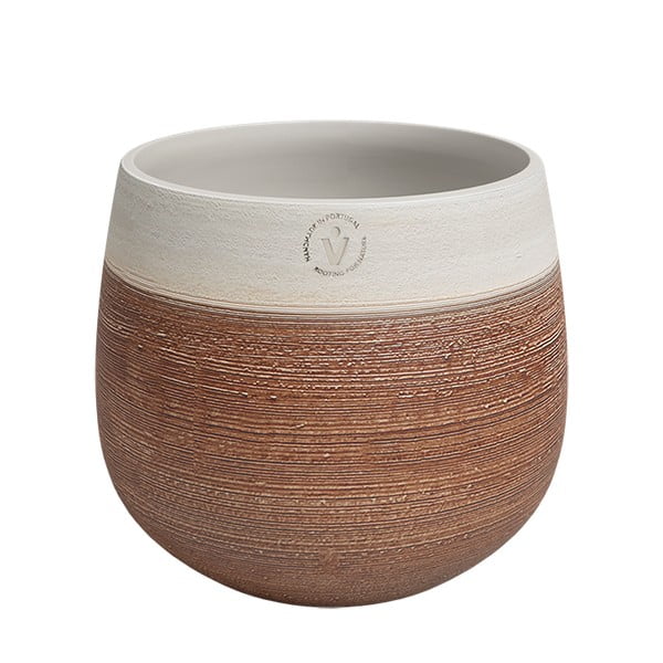 Keramikas ar rokām radīts puķu pods ø 26 cm Antheia – Artevasi