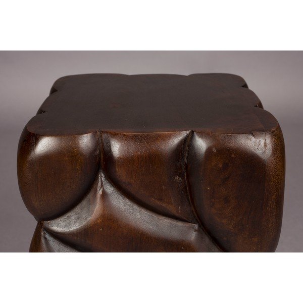 Mango masīvkoka sānu galdiņš 30x30 cm Brooklyn – Dutchbone-image-4