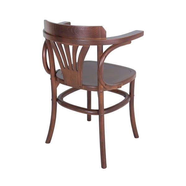 Brūns gobas masīvkoka pusdienu krēsls Montmartre – Antic Line-image-1