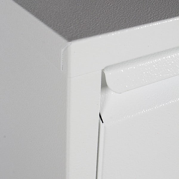 Balts apavu statīvs ar 3 izvelkamiem plauktiem Evergreen House Alias-image-3