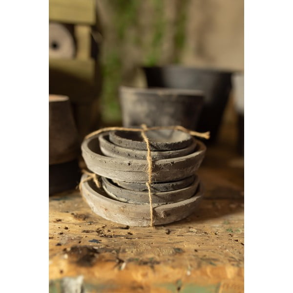 3 terakotas trauku komplekts Esschert Design-image-3