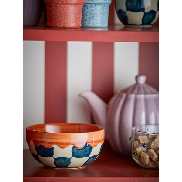 Akmensmasas bļodiņas (4 gab.) 590 ml Check – Bloomingville-image-1