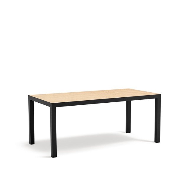Ēdamgalds ar ozola masīvkoka galda virsmu 75x180 cm Alma – Teulat-image-2