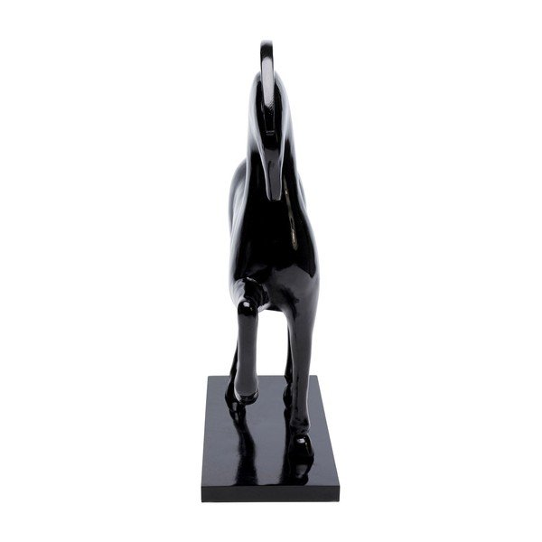 Melna zirga statuja Kare Design Proud Horse-image-3