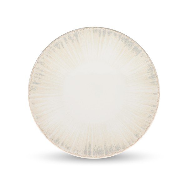 Gaiši pelēks servēšanas porcelāna šķīvis ø 32 cm Nuance – BonBistro