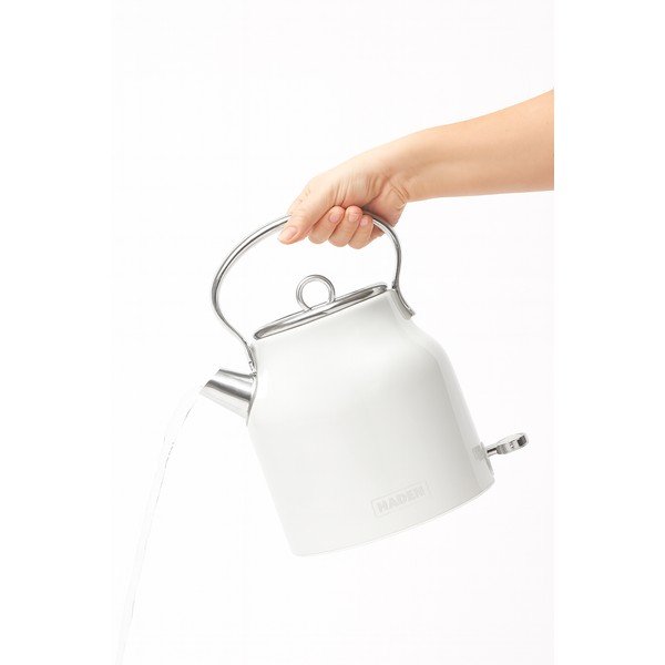 Balta elektriskā tējkanna 1,7 l Heritage – Haden-image-3