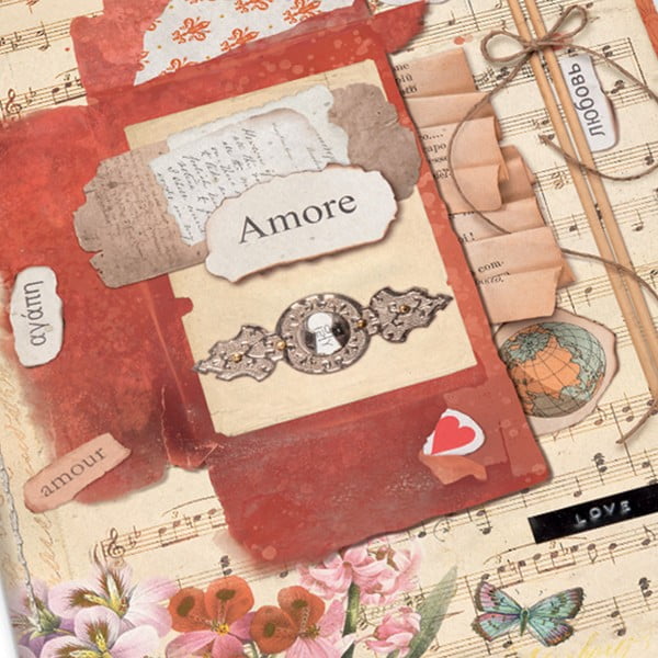 A5 izmēra klades 192 lpp. (2 gab.) Love – Kartos-image-3