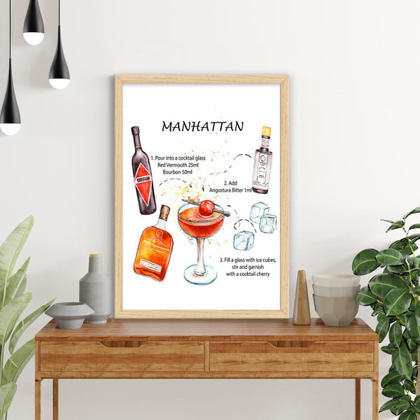 Glezna 40x55 cm Manhattan – Wallity-image-1