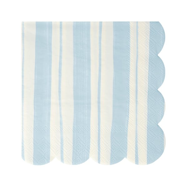 Papīra salvetes (16 gab.) Ticking Stripe – Meri Meri-image-4