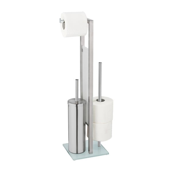 Tualetes papīra turētājs ar tualetes birsti Wenko Rivalta-image-2
