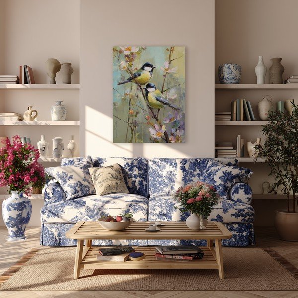 Drukāta glezna ar rāmi 60x80 cm Parus Pair – Styler-image-2