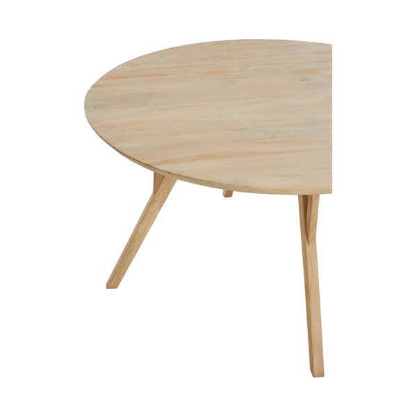 Mango masīvkoka apaļš ēdamgalds ø 120 cm Quenza – Light & Living-image-3