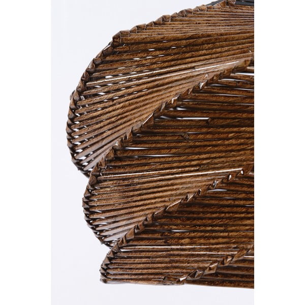 Gaiši brūna piekaramā lampa ø 32 cm Ruche – Opviq lights-image-3