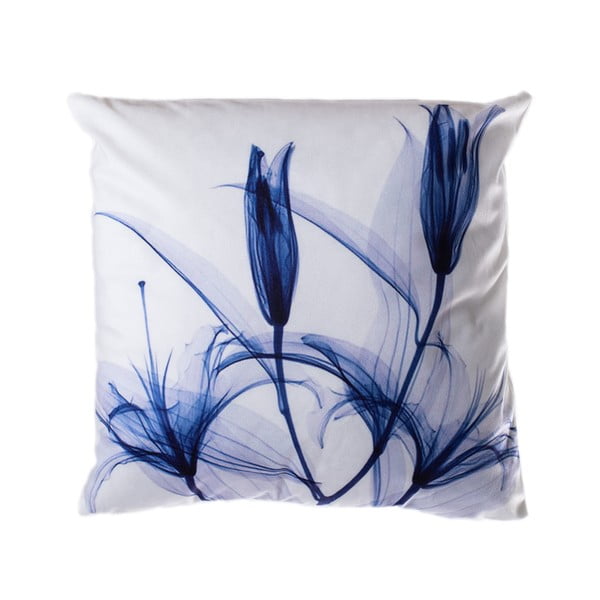 Spilvens JAHU Blue Tulip, 45 x 45 cm