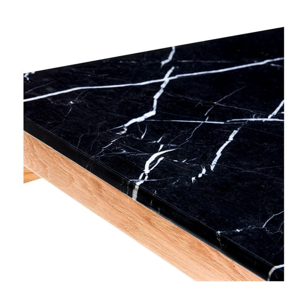 Marmora sānu galdiņš 40x60 cm Raw – Hübsch-image-4