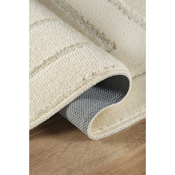 Krēmkrāsas vannas istabas paklājiņi (2 gab.) 50x80 cm Cerceve – Foutastic-image-2