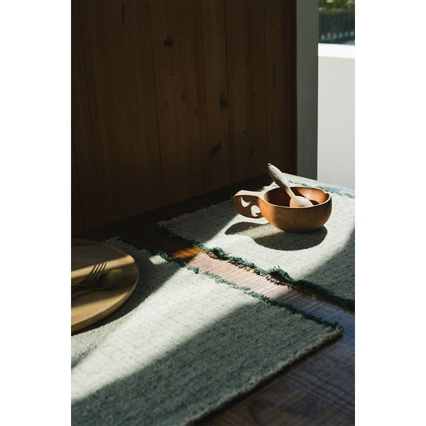 Kokvilnas galda paliktņi (2 gab.) 38x50 cm Handloom – Lorena Canals-image-1