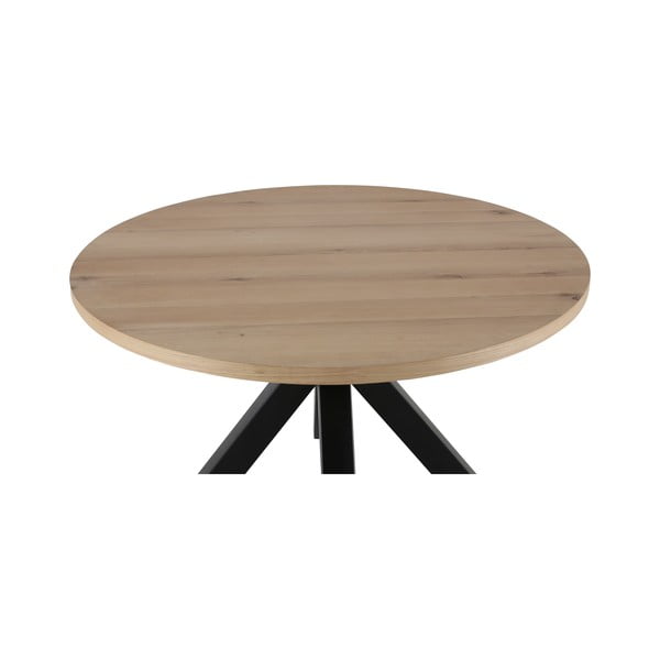 Apaļš ēdamgalds ar melnām kājām Canett Maison, ø 120 cm-image-4