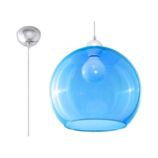 Zila griestu lampa Sollux Bilbao-image-1