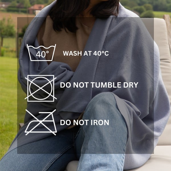 Brūns flīsa pleds 130x160 cm Riso – Tiseco Home Studio-image-1