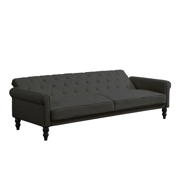 Antracīta pelēks regulējams/salokāms dīvāns 222 cm Tyne – Støraa-image-3