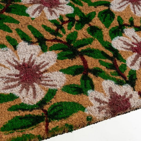 Kokosšķiedras kājslauķis 40x60 cm Leafy – Casa Selección-image-2