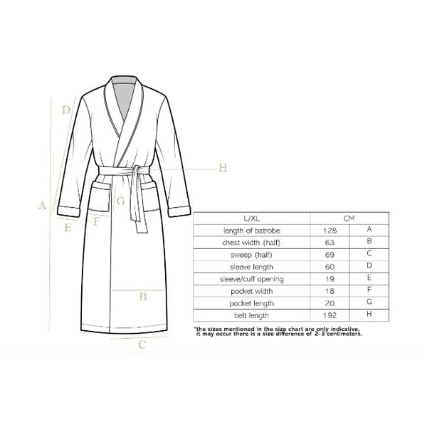 Sarkans plīša halāts Tiseco Home Studio Cozy, L/XL-image-1
