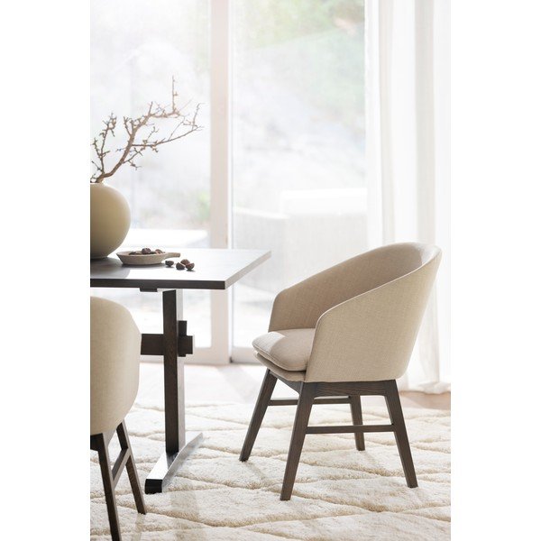 Bēši polsterēti ēdamistabas krēsli (2 gab.) Windham – Rowico-image-1