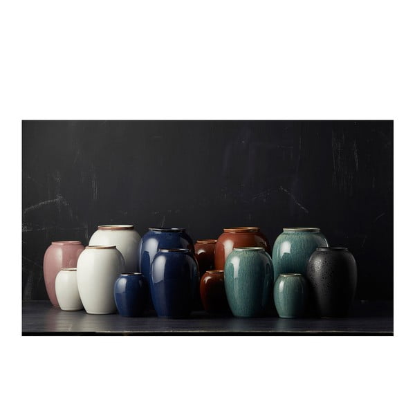 Zaļa māla vāze Bitz, augstums 50 cm-image-2