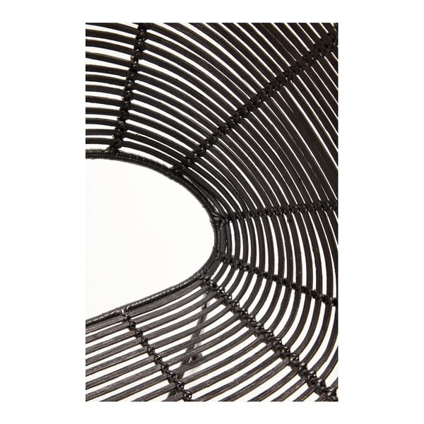 Melns rotangpalmas krēsls Hübsch Aslog-image-3