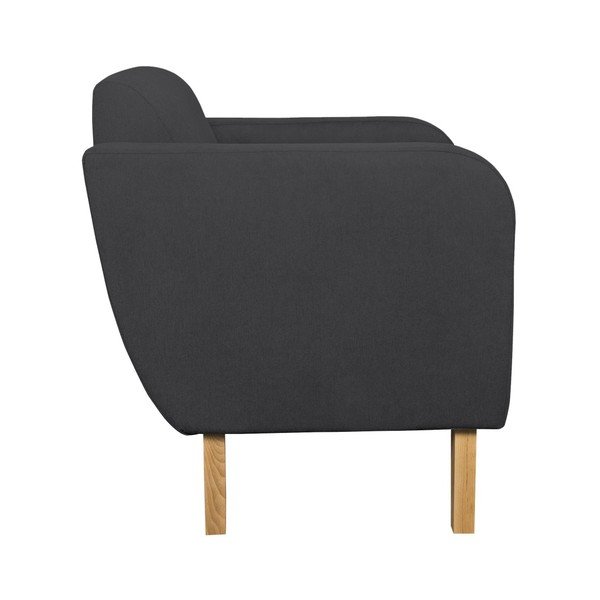 Tumši pelēks krēsls Kooko Home Swing-image-3