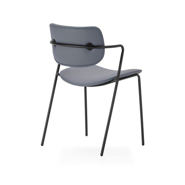 Tumši pelēki pusdienu krēsli (2 gab.) Maika – Marckeric-image-2