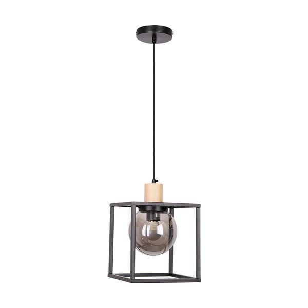 Melna piekaramā lampa 19x19 cm Retro 2 – Candellux Lighting