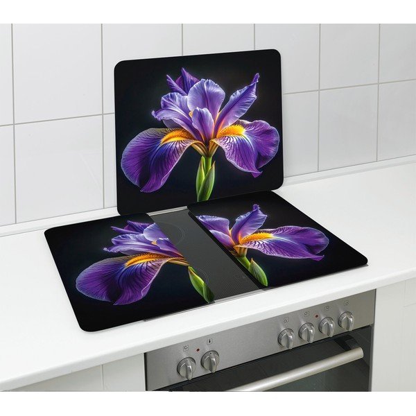 Rūdīta stikla plīts sienas aizsargplāksne 50x56 cm Abdeckplatte  – Wenko-image-3
