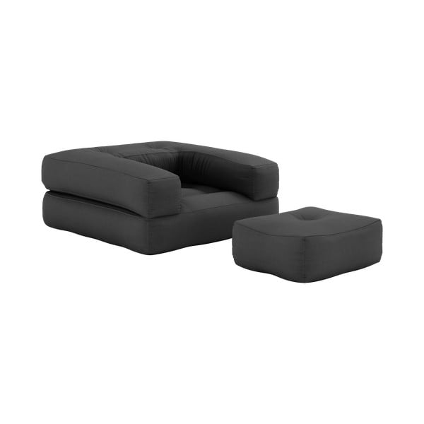 Izvelkamais krēsls Karup Design Cube Dark Grey