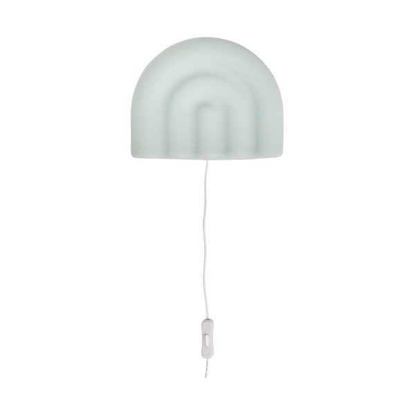 Piparmētru zaļa LED bērnu sienas lampa Rainbow – OYOY Mini