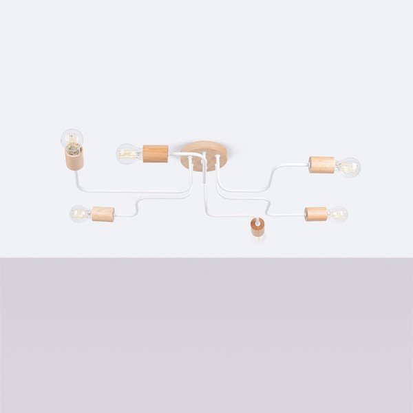 Dabīga toņa griestu lampa 58x85 cm Dazzle – Sollux-image-2